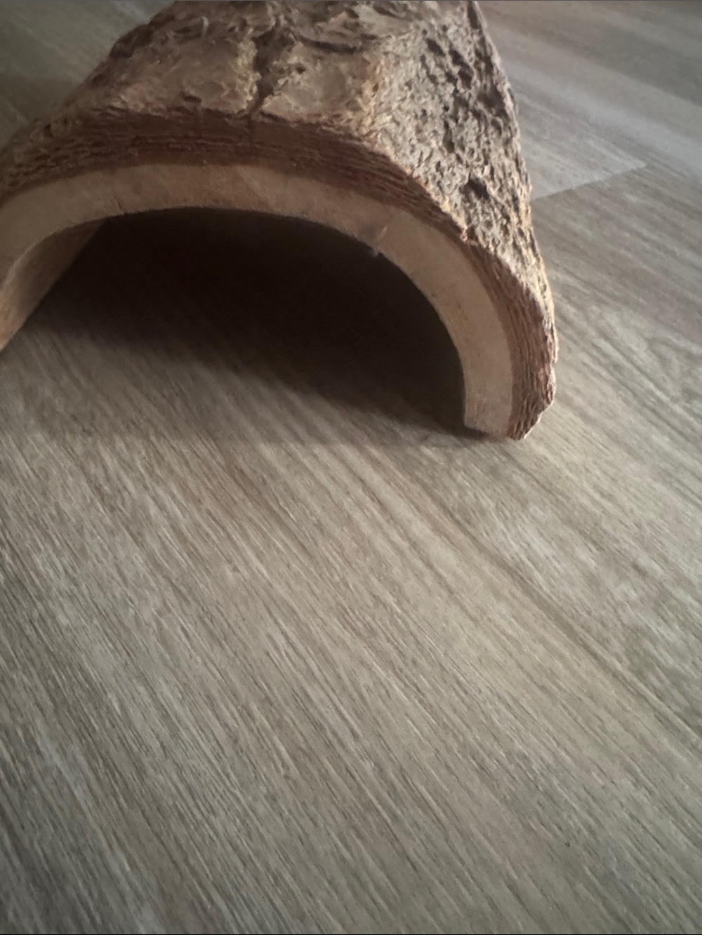 Natural Wood Bark Hideaway